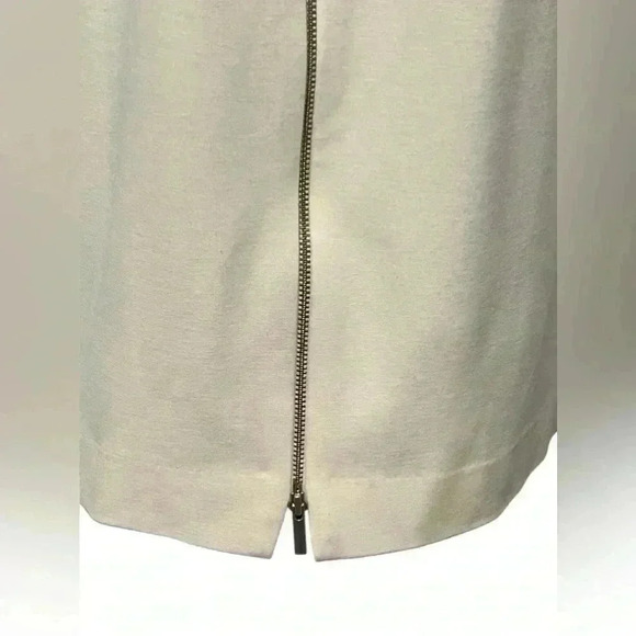 Classiques Entier Women’s size 12 White Pencil Dress. Cap sleeve. Double zip - Picture 10 of 15